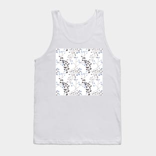 Branches with blossoms and leaves Tank Top